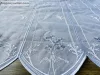 Méteráru, Vitrázs Függöny, Voile, szürke, 60 cm