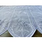 Méteráru, Vitrázs Függöny, Voile, szürke, 60 cm