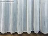 Voile, Pálcikás, fehér alapon barna arany, 300x150 cm
