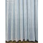 Voile, Pálcikás, fehér alapon barna arany, 300x150 cm