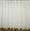 Voile, Palcia, fehér alapon barna és arany, 300x260 cm