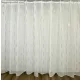Voile, Palcia, fehér alapon barna és arany, 300x260 cm