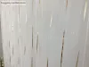 Voile, Pálcikás, krém alapon arany, 300x175 cm