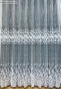 Hullámosláng, Csíkos, fehér, 500x250 cm