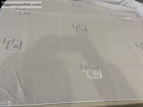 Voile, Christina, fehér alapon fehér, 500x260 cm