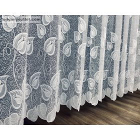 Tulipánlevél, fehér, 300x175 cm