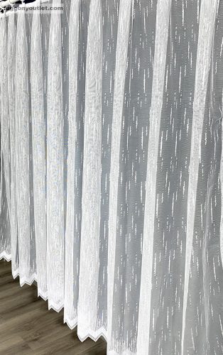 Zápor, fehér, 300x290 cm