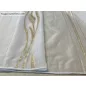 Voile, Agnes, fehér alapon arany, 300x260 cm 