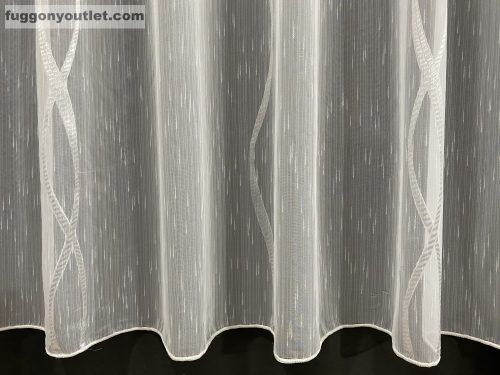 Voile, Caria, fehér, 300x260 cm