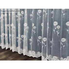 Margerata, fehér alapon narancs, 500x175 cm