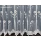 Margaréta, fehér alapon narancs, 300x155 cm