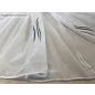 Voile, 5120fekete3 fehér alapon fekete, 300x260 cm 