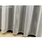Voile, Elena, fehér alapon barna arany, 300x260 cm