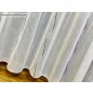 Voile, Elena, fehér alapon lila, 300x260 cm 
