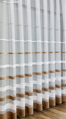 Méteráru, Marbella, Zsakar, fehér és barna, 280 cm