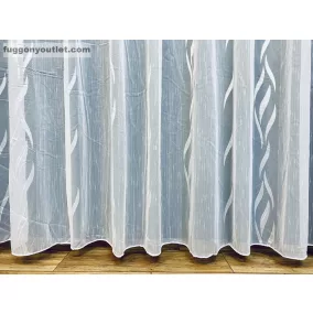 Voile, Azra, fehér, 500x260 cm