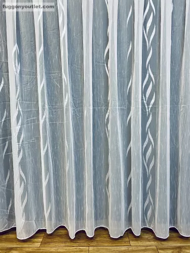 Voile, Azra, fehér, 500x260 cm