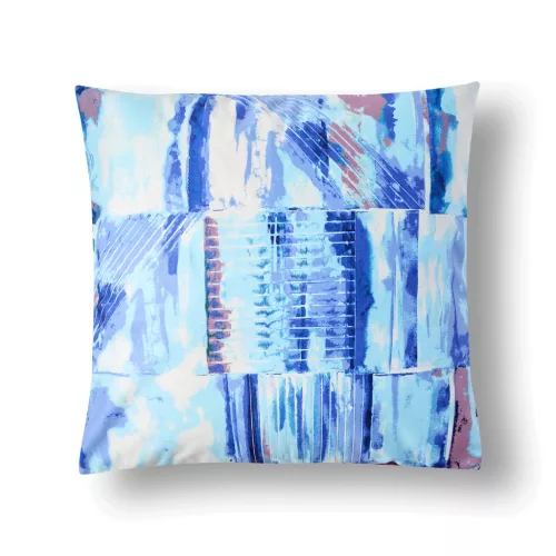 Velvet bársony nyomott mintás párnahuzat, 45x45, 4 db/csomag