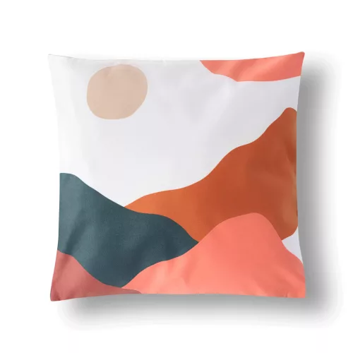 Velvet bársony nyomott mintás párnahuzat, 45x45, 4 db/csomag