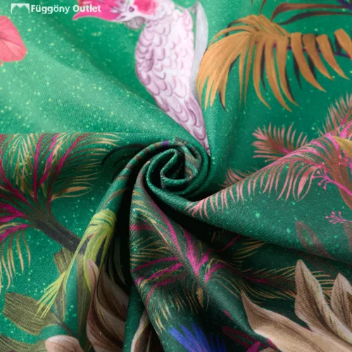 Velvet bársony, Tropical mintás párnahuzat, 45x45, 4 db/csomag