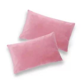 Velvet bársony párnahuzat, Pink, 30x50, 2 db/csomag