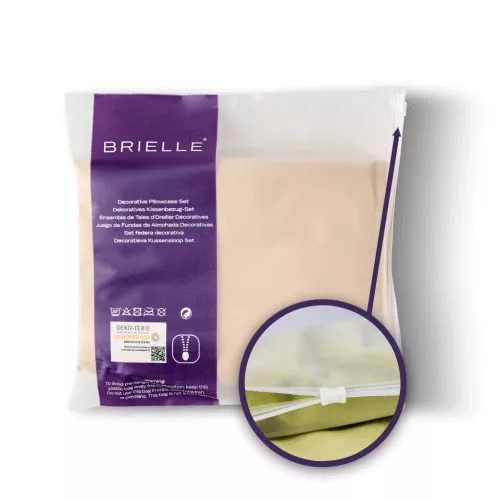 Velvet bársony párnahuzat, krém, 45x45, 2 db/csomag