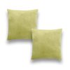 Velvet bársony párnahuzat, olívazöld, 45x45, 2 db/csomag