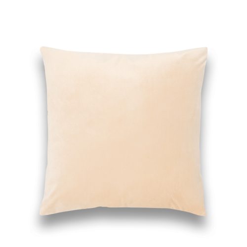 Velvet bársony párnahuzat, krém, 50x50, 2 db/csomag