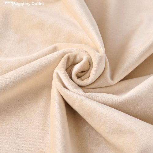 Velvet bársony párnahuzat, krém, 50x50, 2 db/csomag