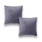 Velvet bársony párnahuzat, Antracit, 45x45, 2 db/csomag