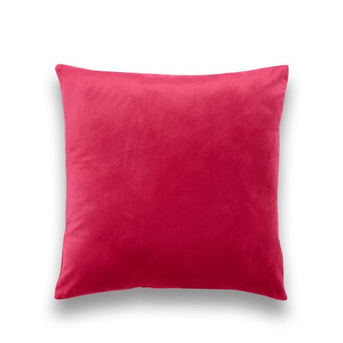 Velvet bársony párnahuzat, piros, 50x50, 2 db/csomag