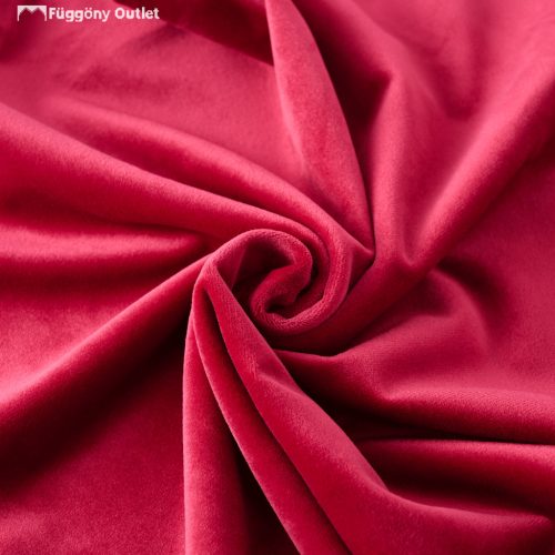 Velvet bársony párnahuzat, piros, 50x50, 2 db/csomag