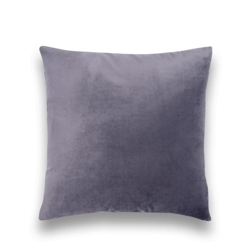 Velvet bársony párnahuzat, antracit, 40x40cm, 2 db/csomag