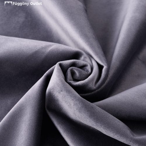 Velvet bársony párnahuzat, antracit, 40x40cm, 2 db/csomag