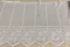 Méteráru, Vitrázs Függöny, Zsakar, fehér, 60 cm 