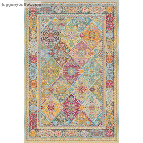 Celen klasszikus szőnyeg, Izmir, színes rombusz mintás,  200x300 cm