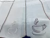 Méteráru, Vitrázs Függöny, Voile, coffe , 60 cm