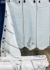 Méteráru, Vitrázs Függöny, Voile, coffe , 60 cm