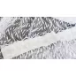 Csipke pano himzett, fehér, 350x150 cm
