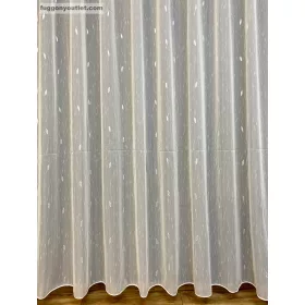 Voile, Celen-Aprólevél3 krém alapon krém, 300x260 cm 