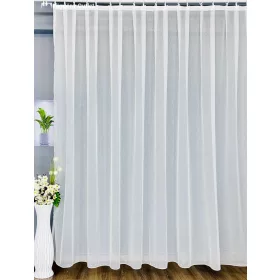 Voile, Hópehely, krém,300x210 cm , 10078