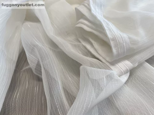 Voile, Celen lenes, krém alapon krém, 500x260 cm