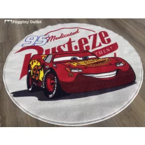 SZŐNYEG, DISNEY, MCQUEEN, 90CM OVÁLIS