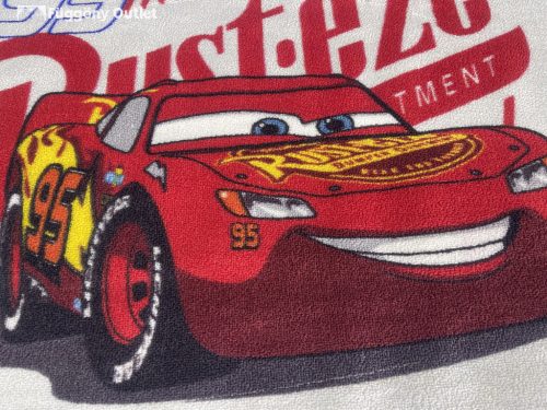 SZŐNYEG, DISNEY, MCQUEEN, 90CM OVÁLIS