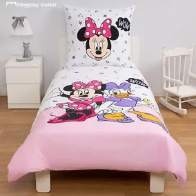   Disney Minie Mouse 2 részes Ágyneműhuzat, 140x200 + 60x70 cm