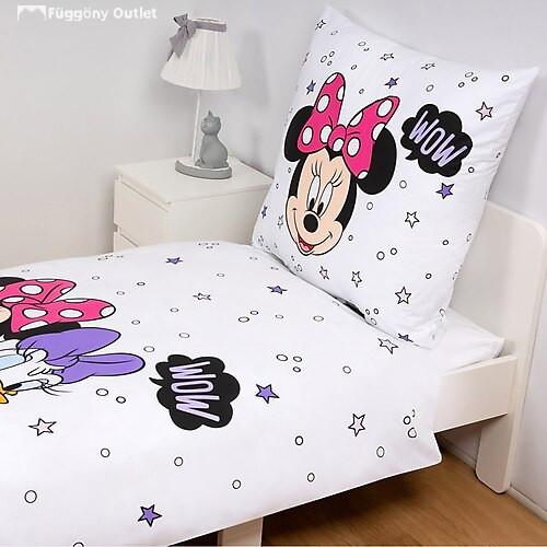 Disney Minie Mouse 2 részes Ágyneműhuzat, 140x200 + 60x70 cm