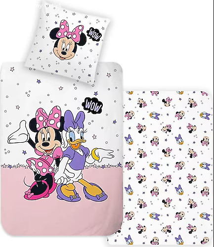 Disney Minie Mouse 2 részes Ágyneműhuzat, 140x200 + 60x70 cm