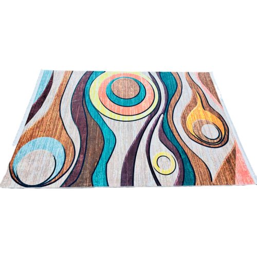 SZŐNYEG, RETRO WAVE, 120x180 cm