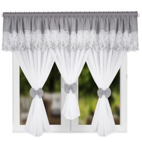 Decor, Volie, szett szürke, 400x150 cm