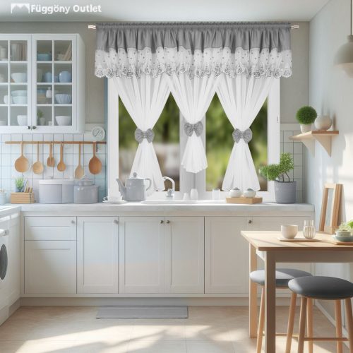 Decor, Volie, szett szürke, 400x150 cm